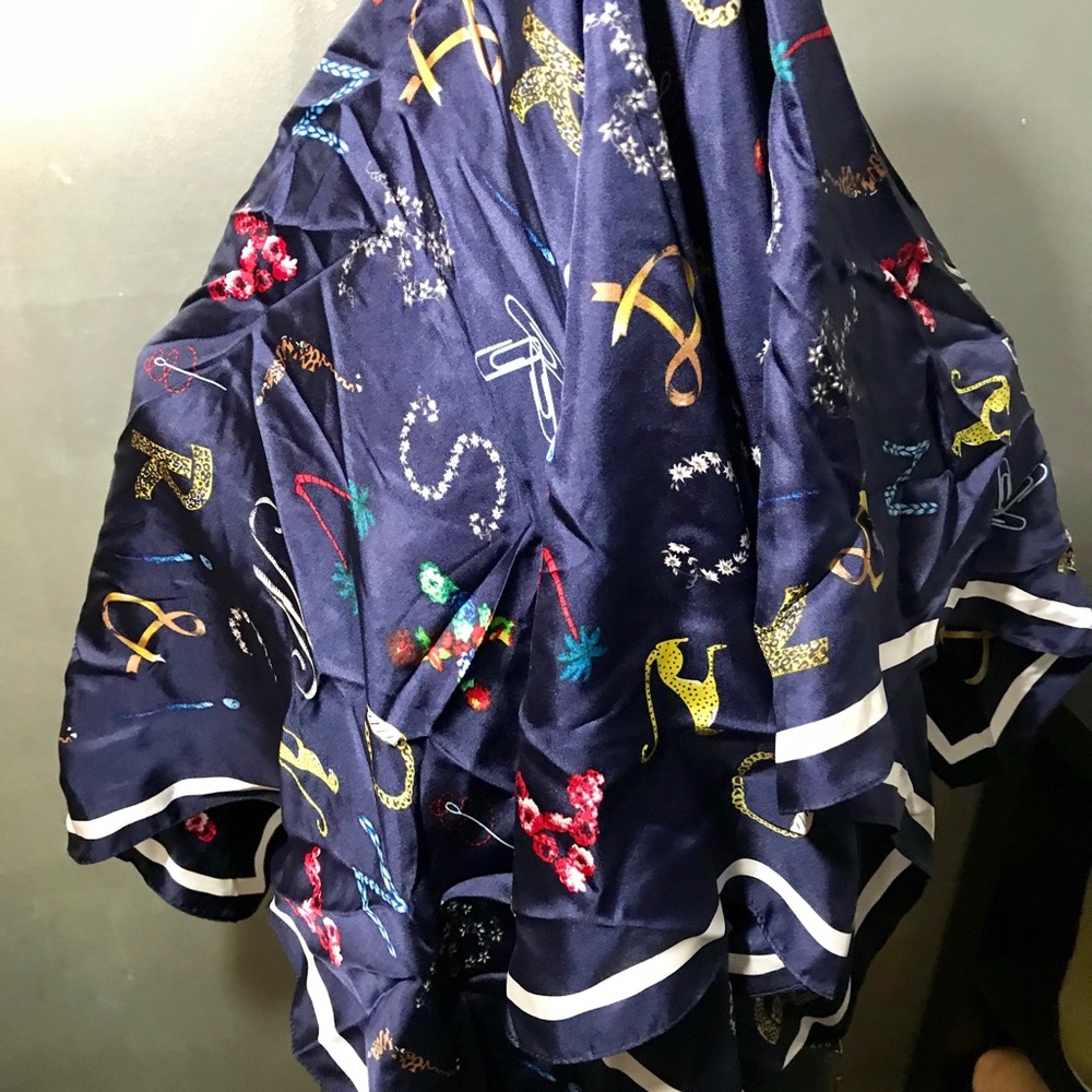 Sandro silk scarf